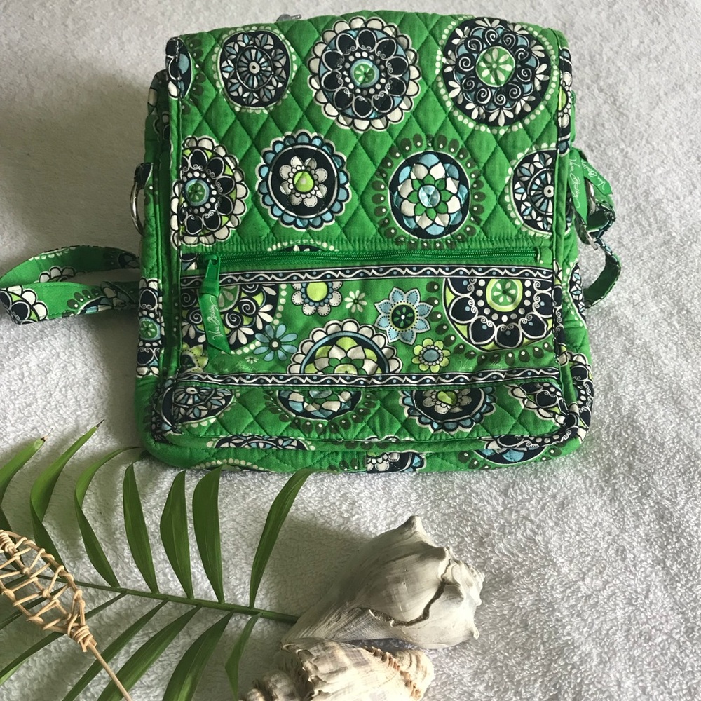 Brand New Green Vera Bradley Crossbody